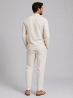 Men's Two Piece Shirt & Pants Set – Relaxed Summer Outfit