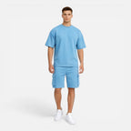 Men's T-Shirt and Cargo Shorts Set Casual Summer Outfit