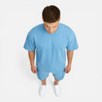 Men's T-Shirt and Cargo Shorts Set Casual Summer Outfit