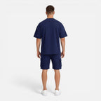 Men's T-Shirt and Cargo Shorts Set Casual Summer Outfit