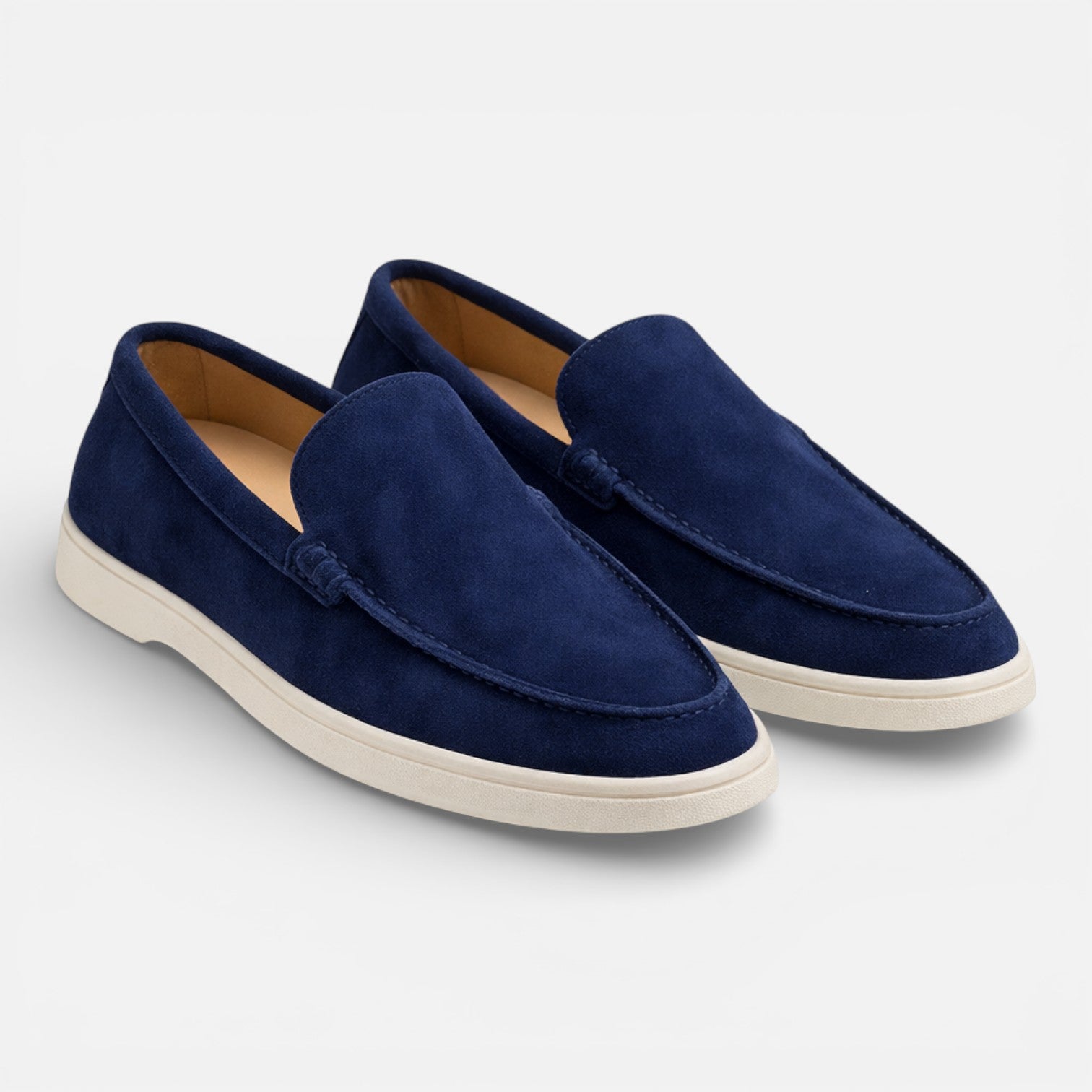 Maison Straver | Men’s Suede Loafers Slip On Comfortable Shoes