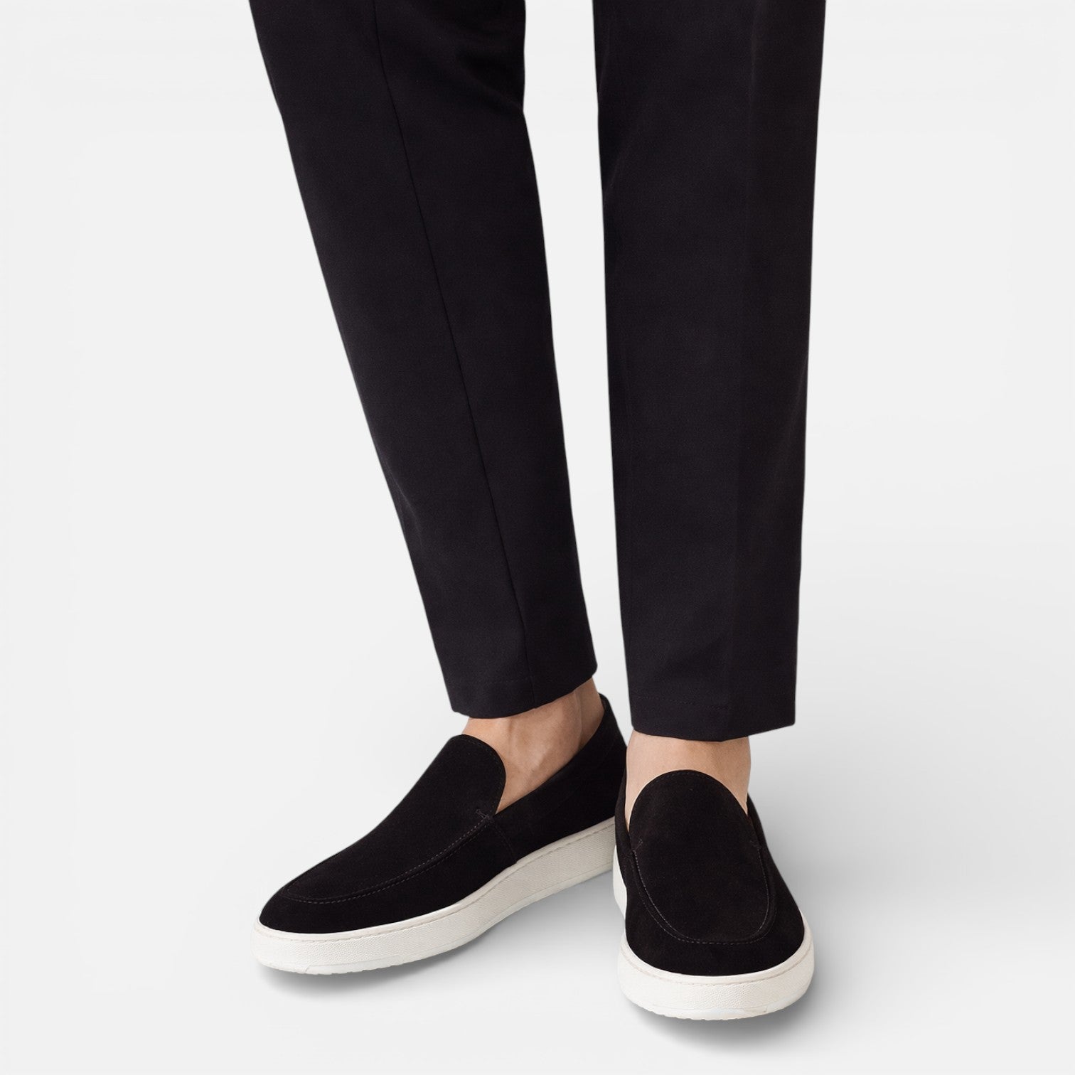 Maison Straver | Men’s Suede Loafers Slip On Comfortable Shoes