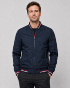 Men’s Lightweight Bomber Jacket with Ribbed Trim