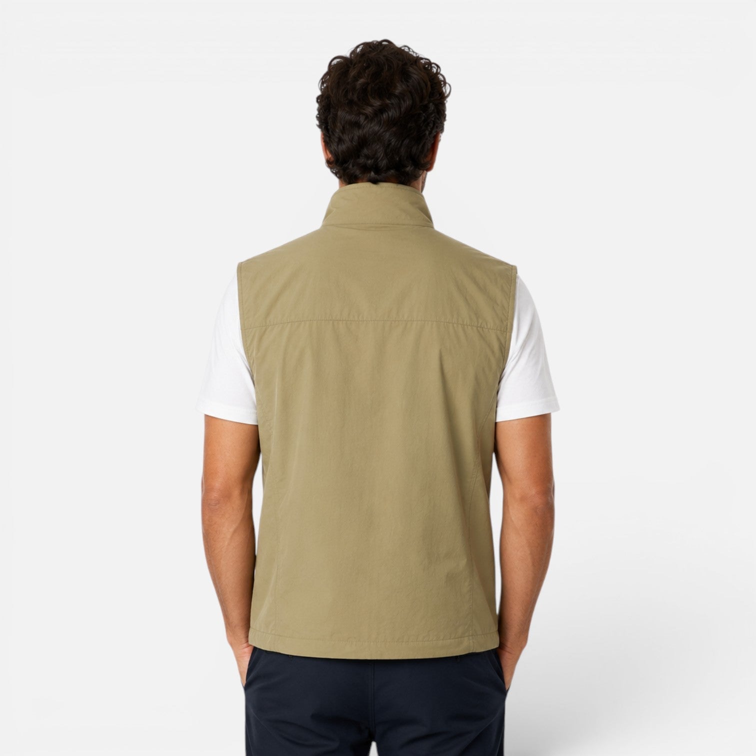 Men's Lightweight Utility Vest Multi Pocket Outdoor Gilet