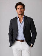 Men's Lightweight Casual Blazer Tailored Fit Jacket