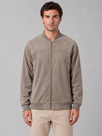 Men’s Zip Bomber Jacket – Trim Regular Fit