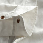Men's Mandarin Collar Button Up Shirt Long Sleeve