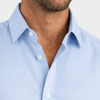 Men's Short Sleeve Button Up Shirt Lightweight Summer Shirt