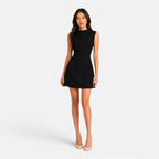 Maison Straver | Women’s Mini Dress Sleeveless Slim Fit Elegant Occasion Wear