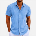 Men's Lightweight Summer Shirt Short Sleeve Breathable