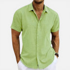 Men's Lightweight Summer Shirt Short Sleeve Breathable