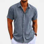 Men's Lightweight Summer Shirt Short Sleeve Breathable