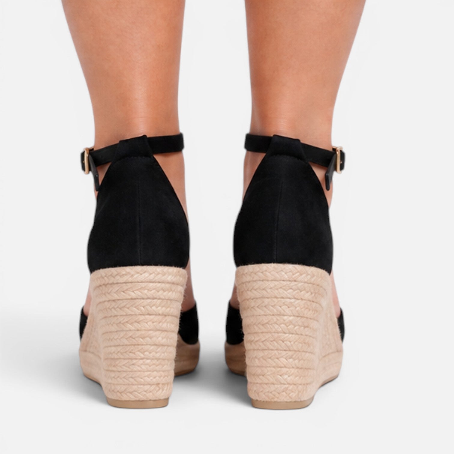Maison Straver | Women’s Wedge Sandals Closed Toe Ankle Strap Comfortable Fit