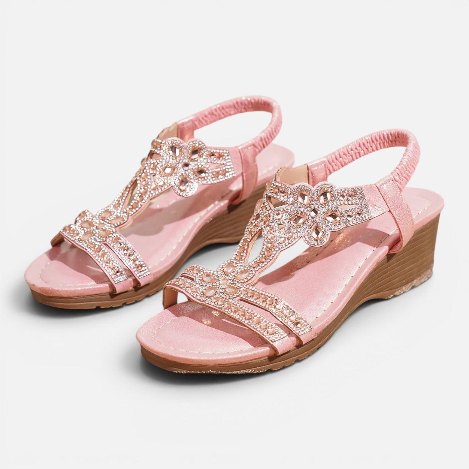 Maison Straver | Women’s Wedge Sandals Cushioned Sole Comfortable Walking