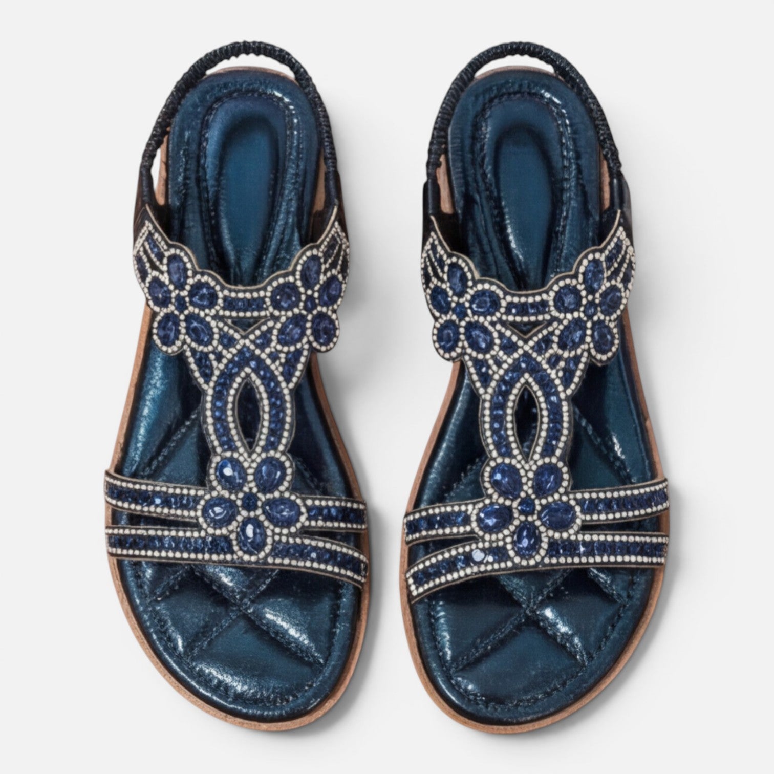 Maison Straver | Women’s Wedge Sandals Cushioned Sole Comfortable Walking